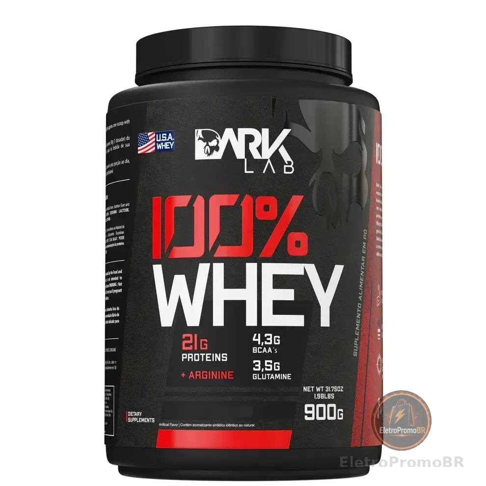 100% Whey Protein 900g Sabores - Banoffee Dark Lab