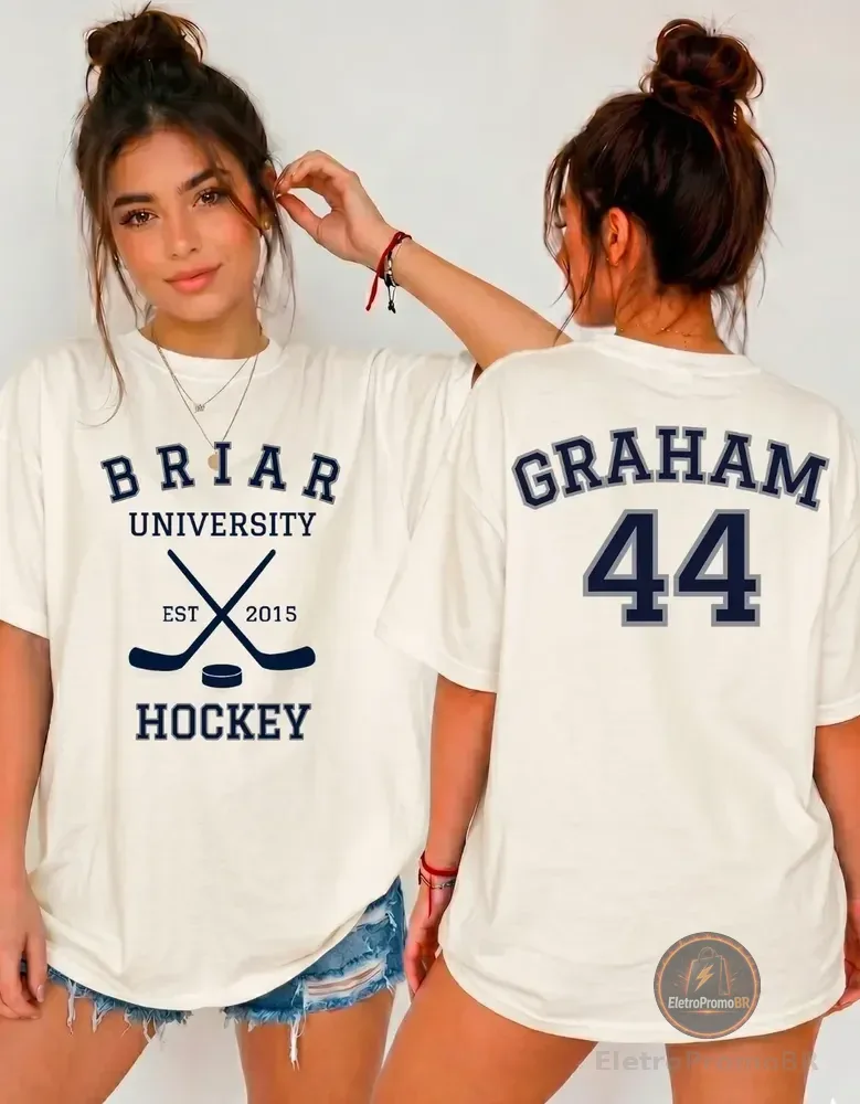 Camiseta Série Off Campus Hockey Briar University Gaham Off White M