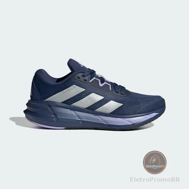 Tênis Feminino Questar 3 adidas Tecind/silvmt/glopur Lisa 37 Br