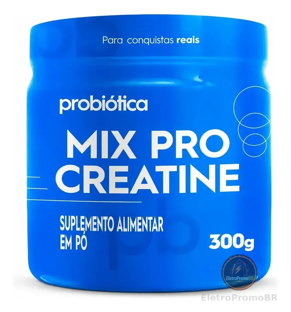 Suplemento Alimentar Em Pó Probiótica Mix Pro Creatine 300g