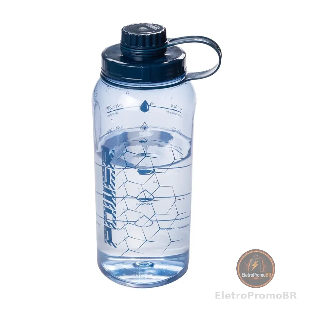 Garrafa Sport Fitness Masculina 1,5 L Plasútil