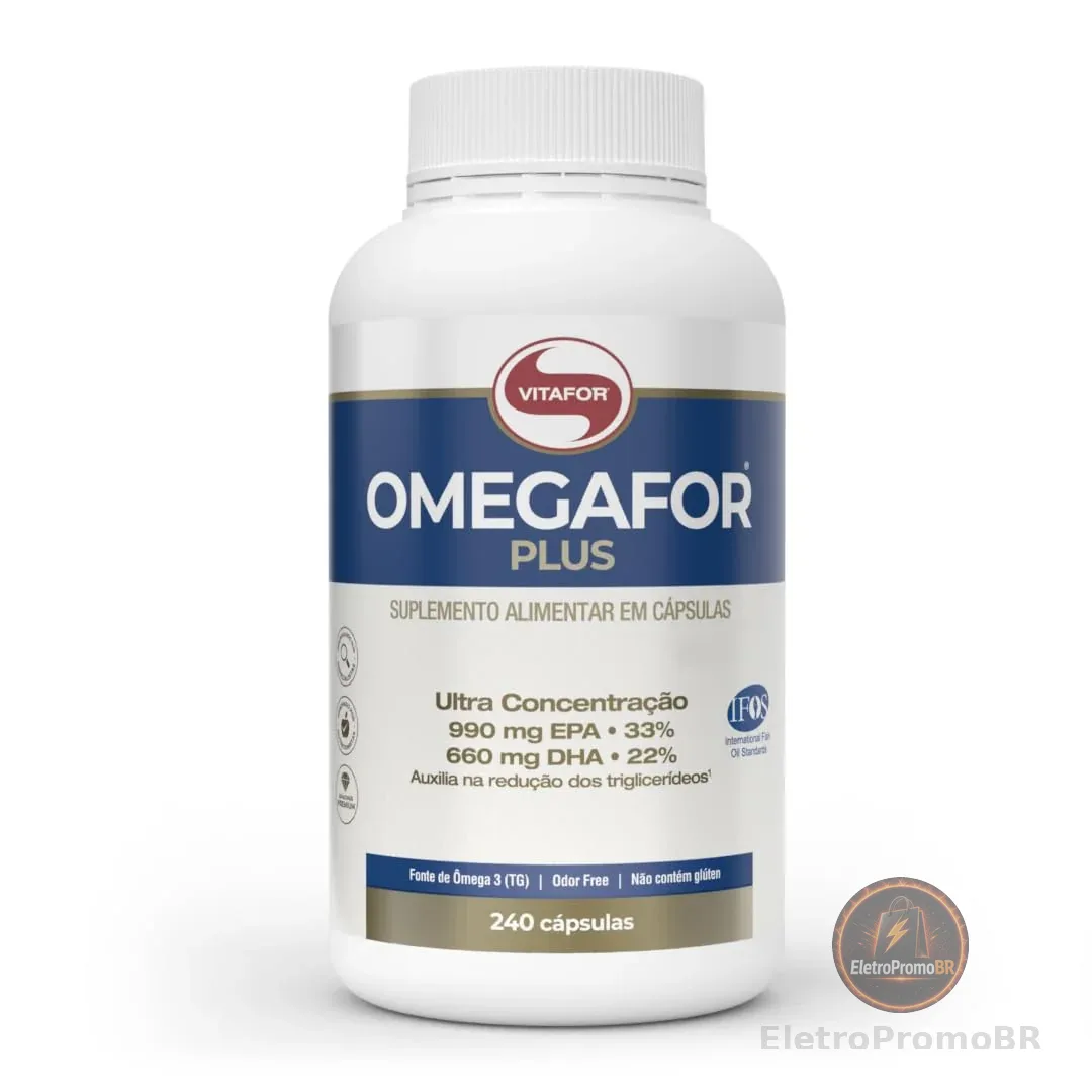 Vitafor - Omegafor Plus - 240 Cápsulas