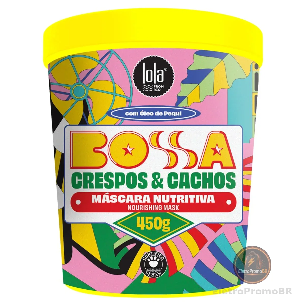 Bossa Mascara Capilar 450G - Lola Cosmetics