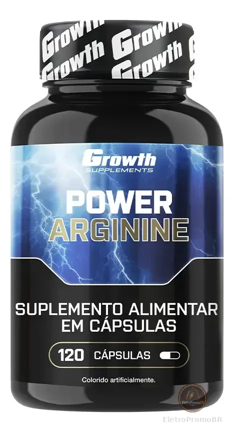 Power Arginine 120 Cáps. (600mg) Growth Supplements
