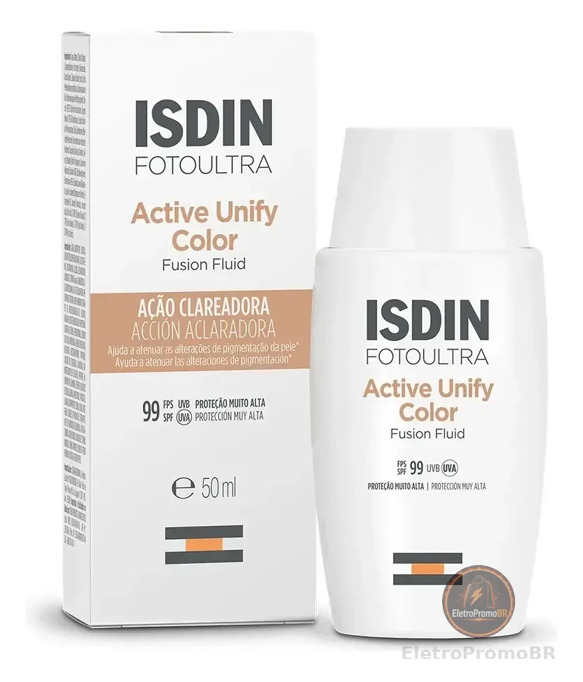 ISDIN Clareador Facial Foto Ultra Active Unify Color FPS 99 - 50ml