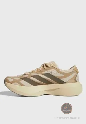 Tênis Masculino adidas Performance Adizero Evo SL Exo Suede Bege