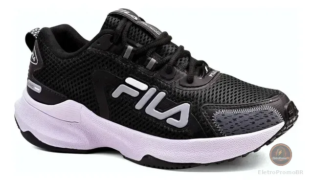 Tênis Fila Heating Masculino Treino Corrida Macio Promoção