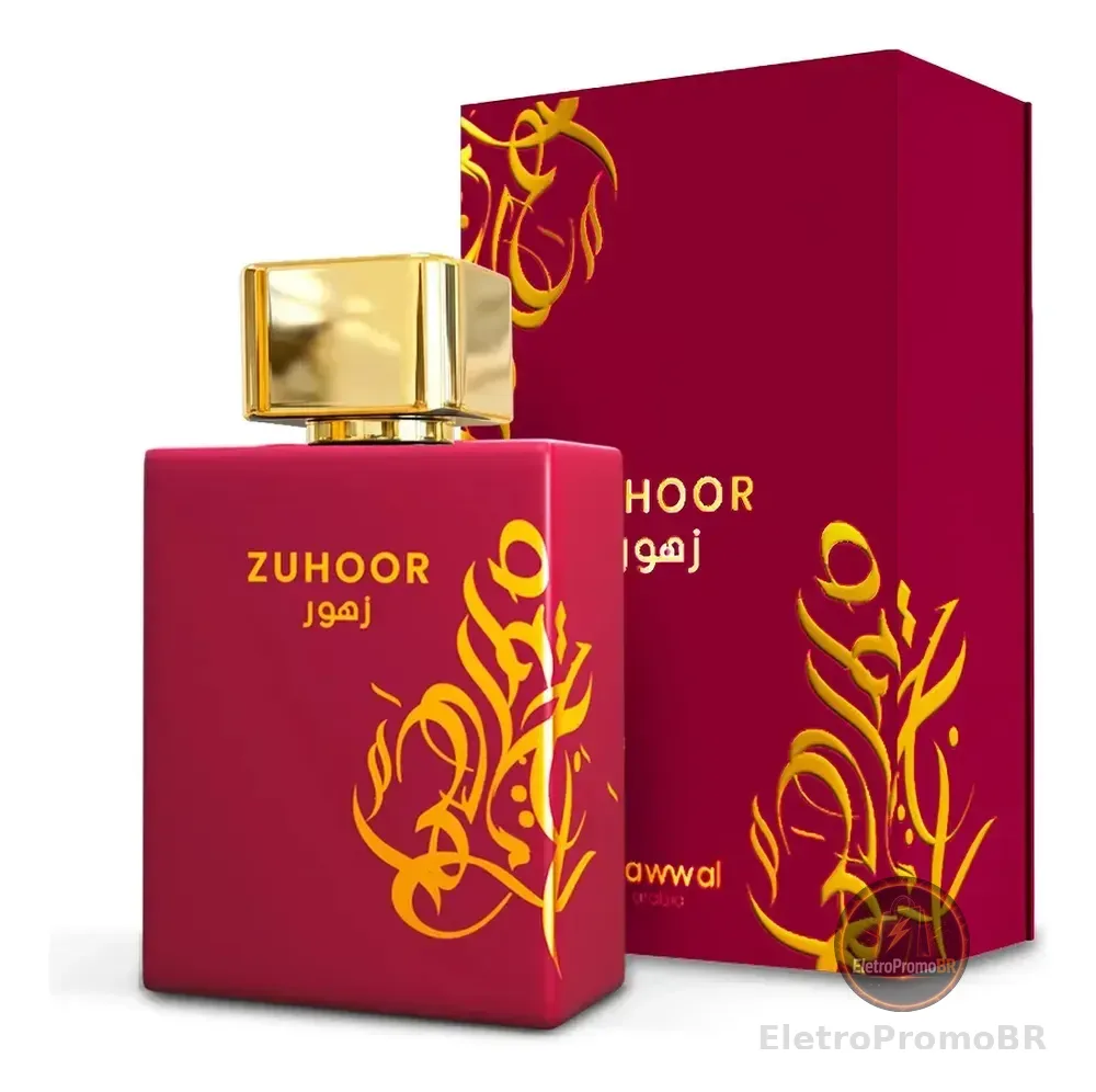 Perfume Mawwal Arabia Energy Zuhoor 100ml Notas Cítricas e Amadeiradas