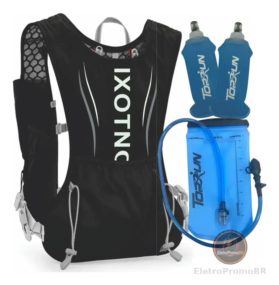 Colete D Hidratação Toprun Reservatório E 2 Squeeze Silicone