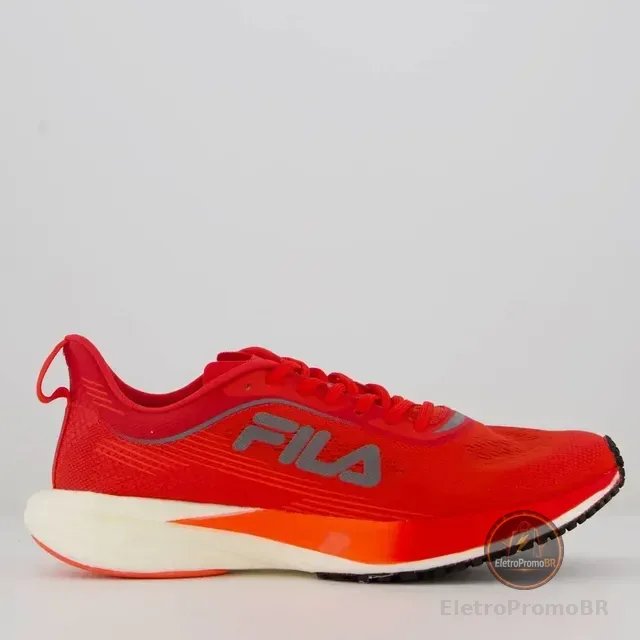 Tênis Fila Kr6 Frame Vermelho E Preto