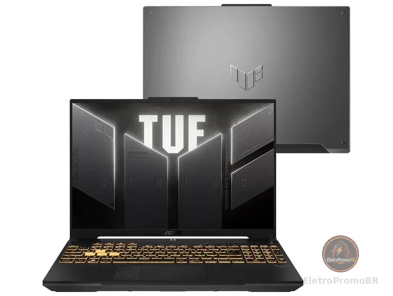 Notebook ASUS TUF Gaming F16 FX607VU-RL054 Intel Core 5 210H 8GB RAM 512GB FHD+ Linux NVIDIA GeForce RTX 4050 90NR0N06-M005T0