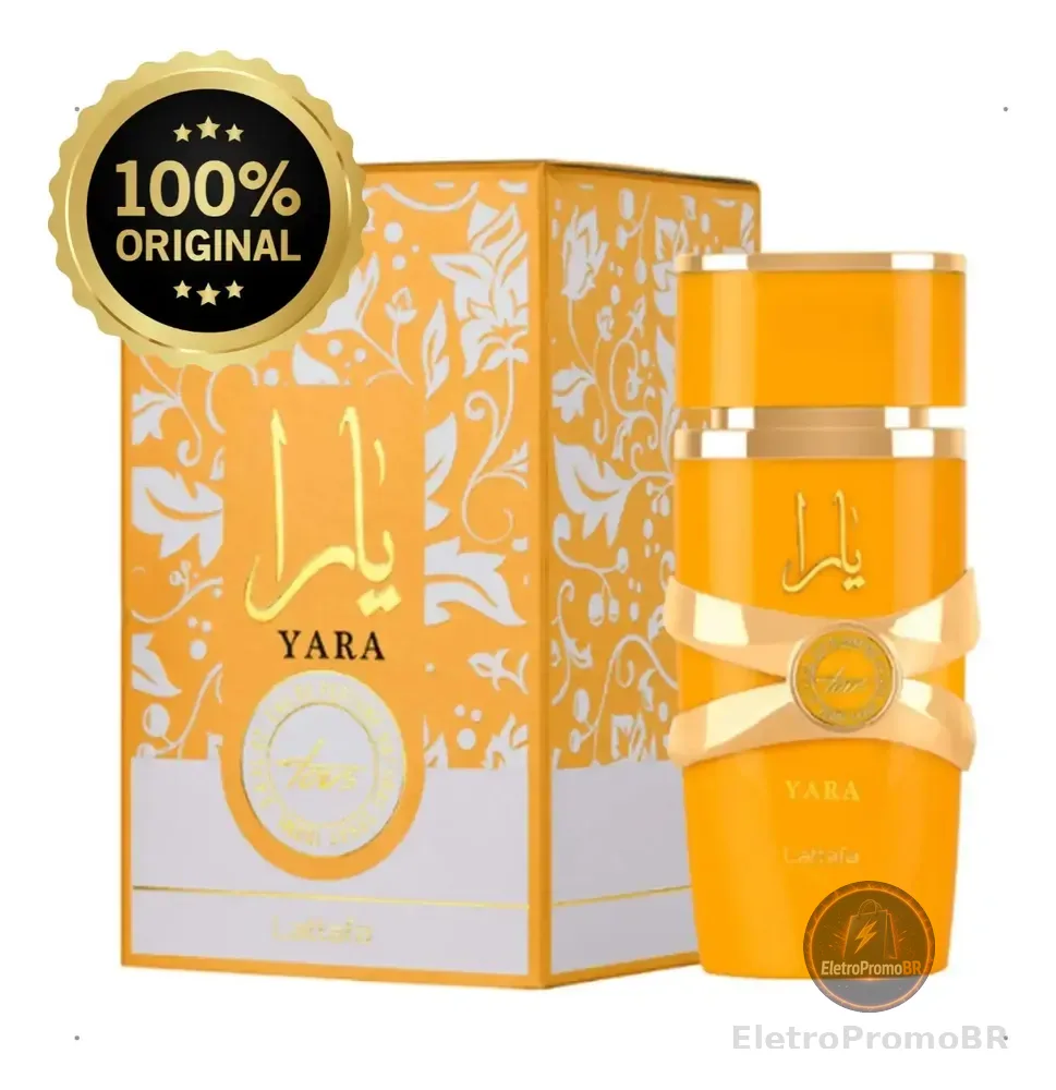 Perfume Lattafa Yara Tous Feminino 100 Ml Original Com Garantia E Nota Fiscal Tendência Árabe Maravilhoso