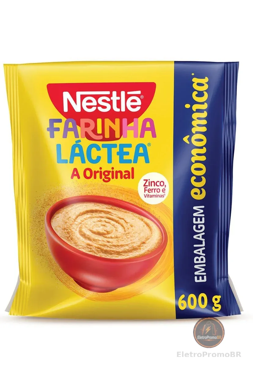 Nestlé Farinha Láctea Tradicional 600G