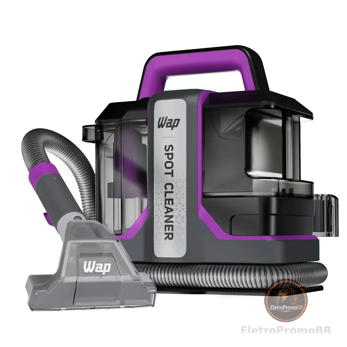 WAP Extratora Portátil Spot Cleaner W3, 3 em 1, Borrifa, Esfrega e Extrai, com Sistema de Autolimpeza, 1450W 220V