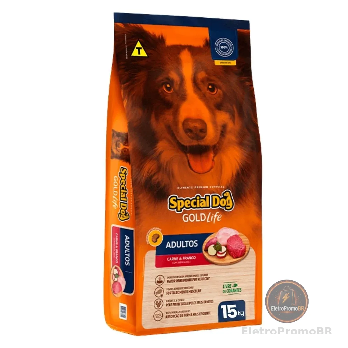 Ração Special Dog Gold Life para Cães Adultos Carne e Frango 15kg