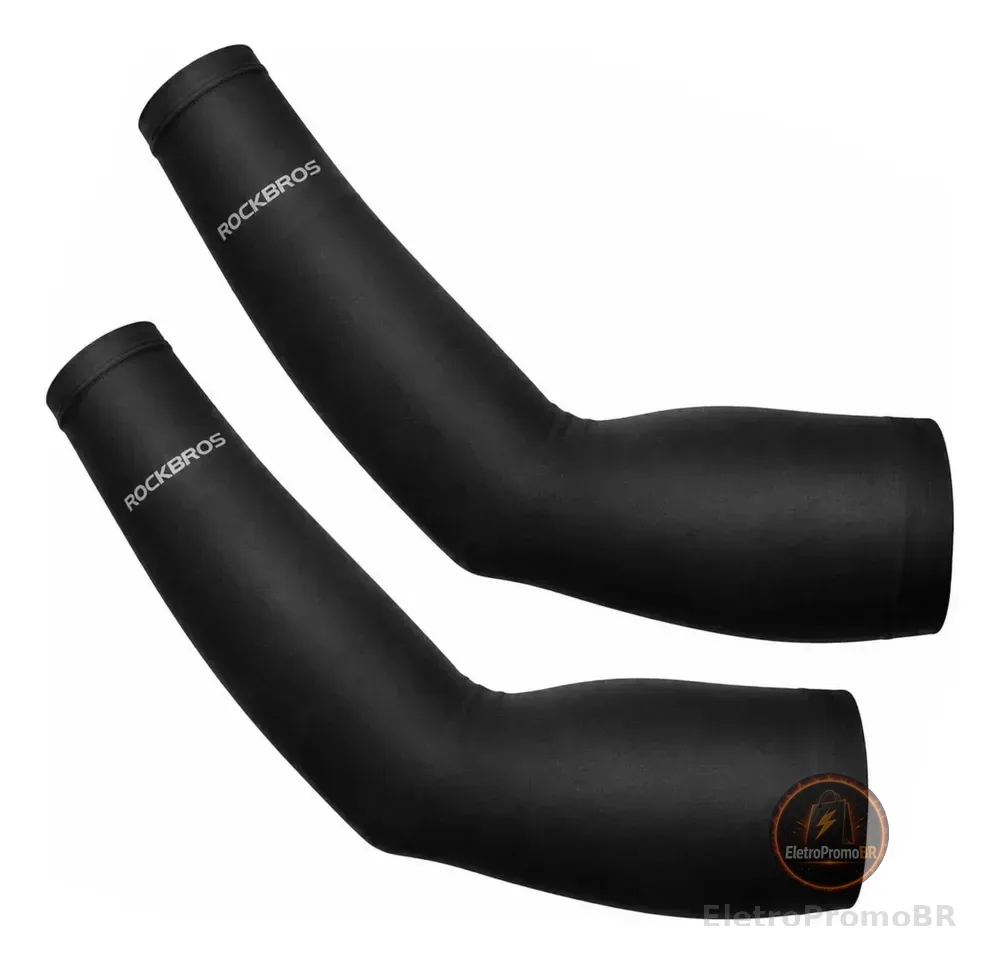 Manguito Rockbros UV400 Térmico Corrida Ciclismo Proteção Solar Bike Moto Tamanho Único