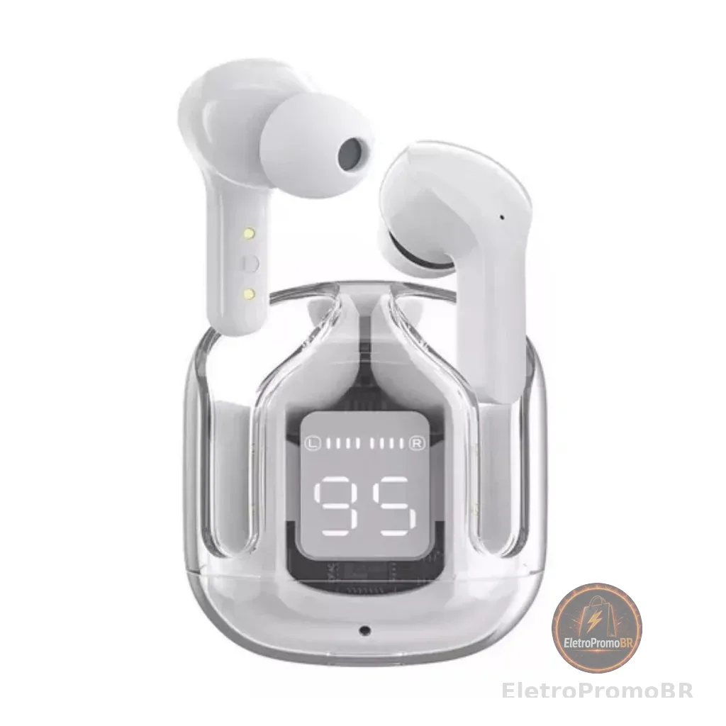 Fone De Ouvido NOVO Ruído Cancelando Earbuds Bluetooth Sem Fio HiFi Stereo Com Carregamento De Visor Digital MARISA