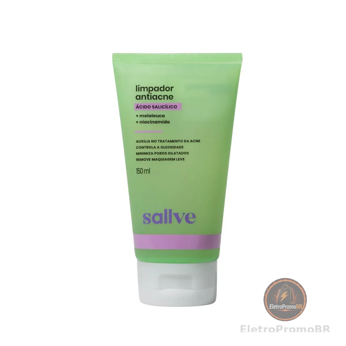 Sallve Limpador Antiacne 150Ml - Ácido Salicílico