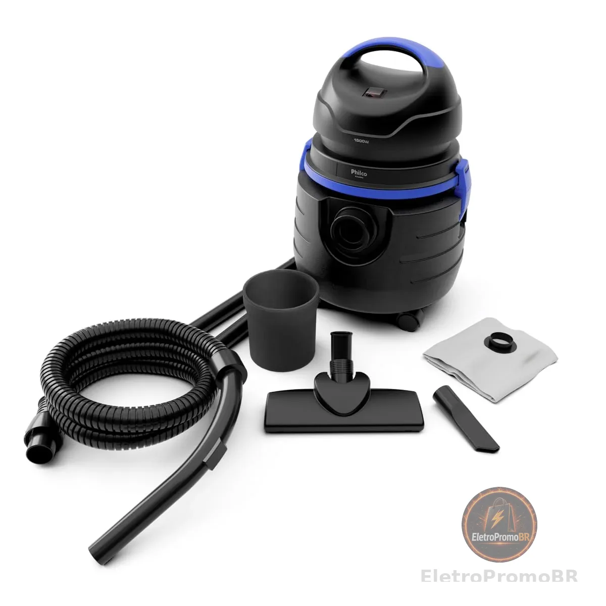 Aspirador de Água e Pó Philco 1500W 20L PAS80 220V