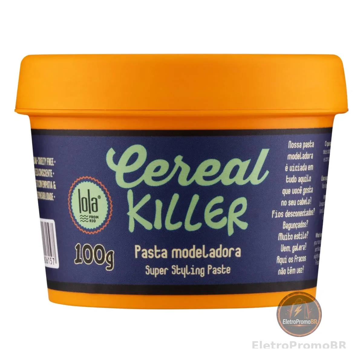 Cereal Killer Pasta Modeladora 100g , Lola Cosmetics
