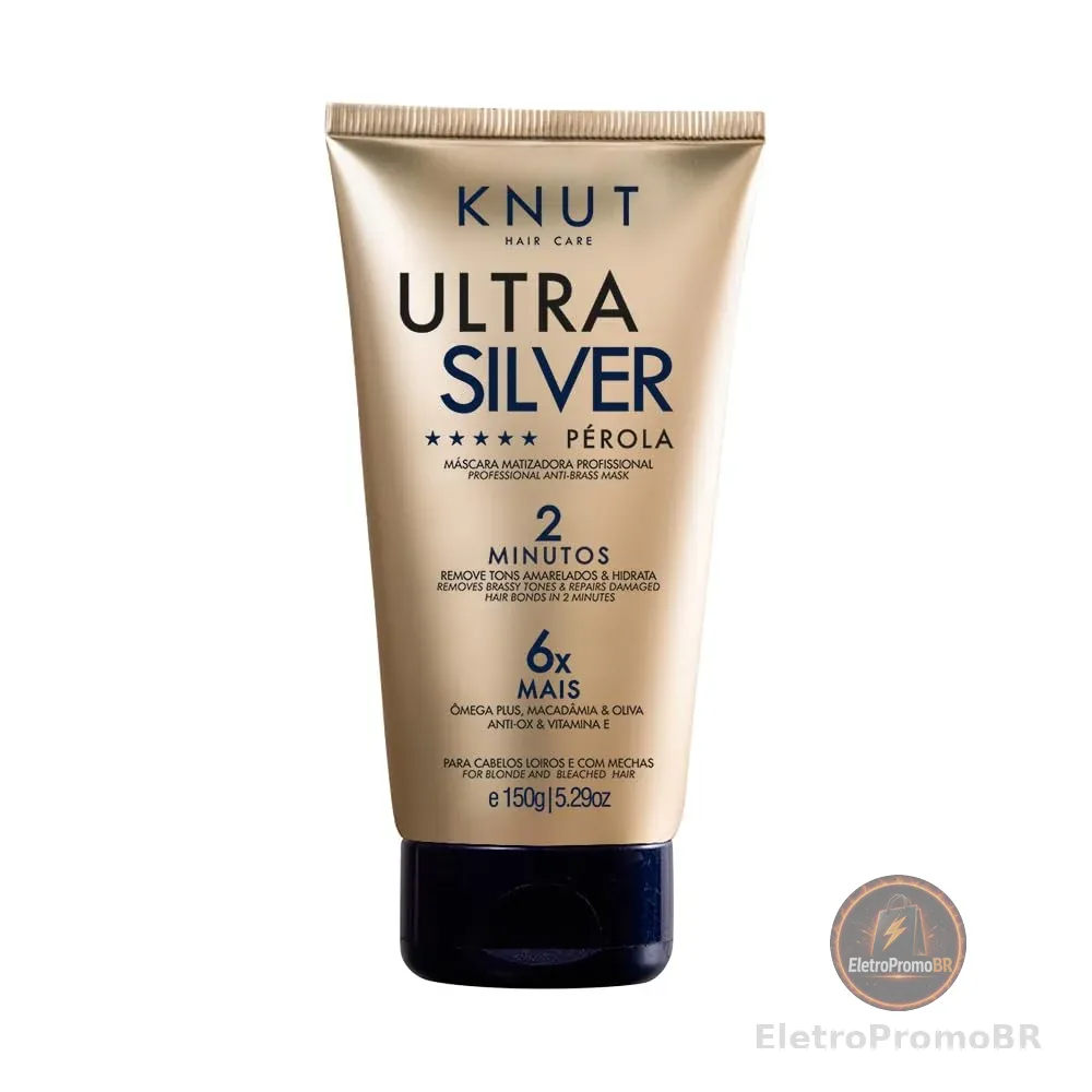 KNUT Hair Care Knut Ultra Silver Pérola 150G