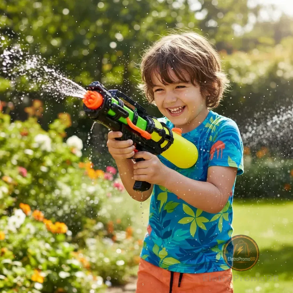 Pistola 2un Dagua Lança Agua Arminha Piscina Praia Water Gun