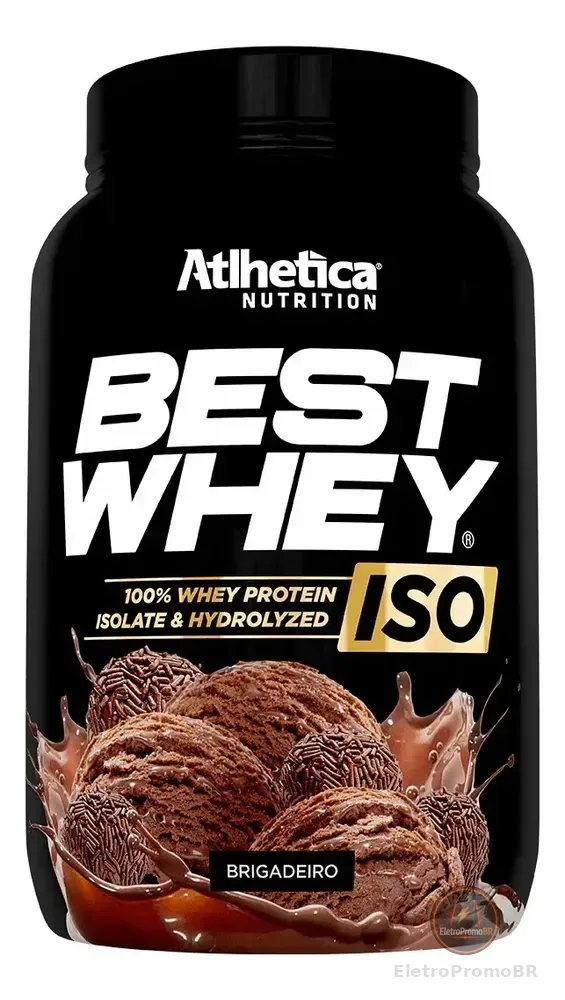 Whey Protein Iso Atlhetica Brigadeiro 900g Suplemento Pó