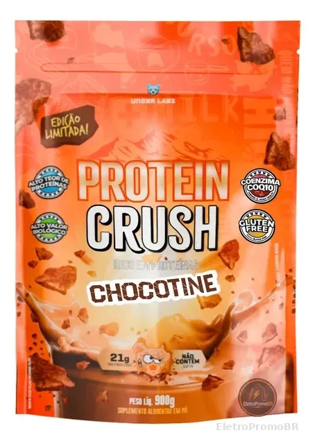 Whey Protein Crush 100% Concentrado Under Labz Coenzima Q10