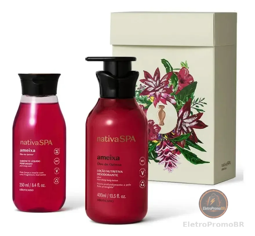 Presente Nativa Spa Ameixa O Boticário