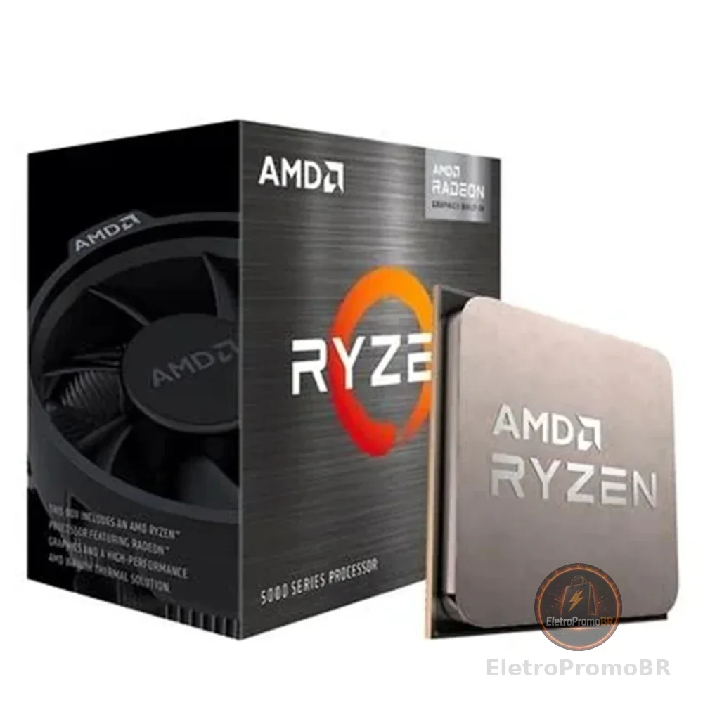 Processador AMD Ryzen 7 5700G 3.8HGZ 100-100000263BOX - 8 Núcleos, 16 Threads