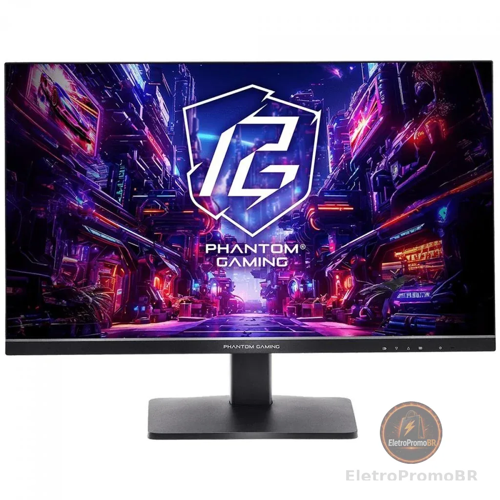 Monitor Gamer ASRock Phantom Gaming PG27QFT1B, 27 Pol, QHD, IPS, 1ms, 180hz, 99% sRGB, FreeSync