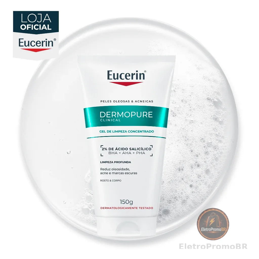 EUCERIN Dermo pure Clinical Gel de Limpeza Concentrado 150ml