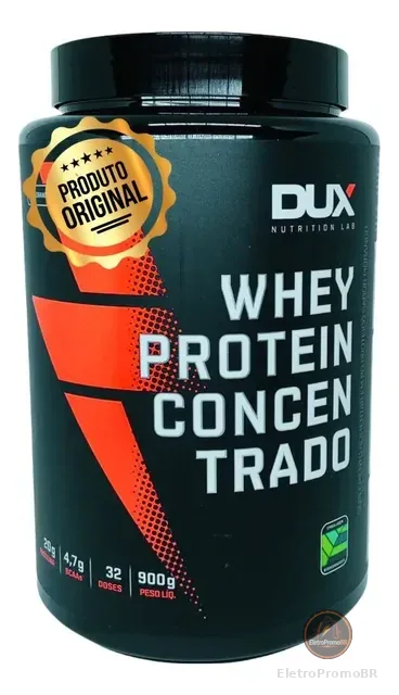 Dux Melhor Whey Poten Concentrado Wey 100% Puro Ganhar Massa