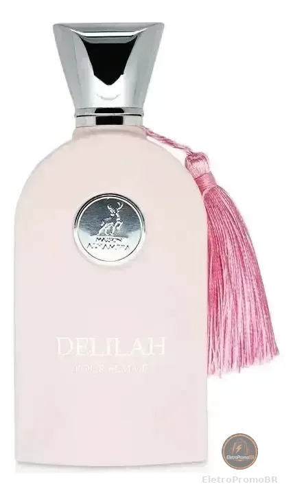 Perfume Delilah Árabe Maison Alhambra Pour Feminino 100ml Hannity Cosmeticos