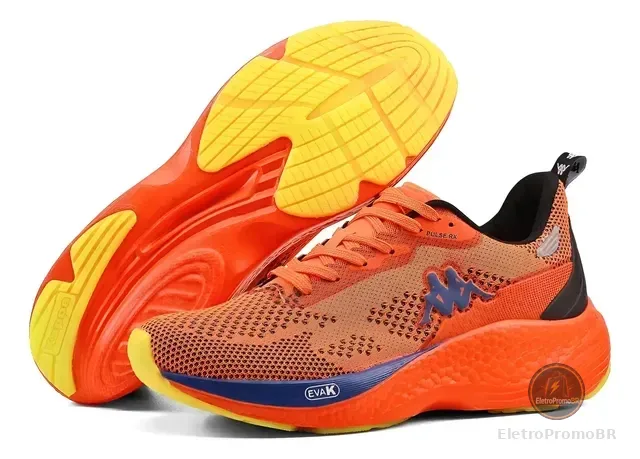Tênis Kappa Pulse Rx Unissex Corrida Conforto