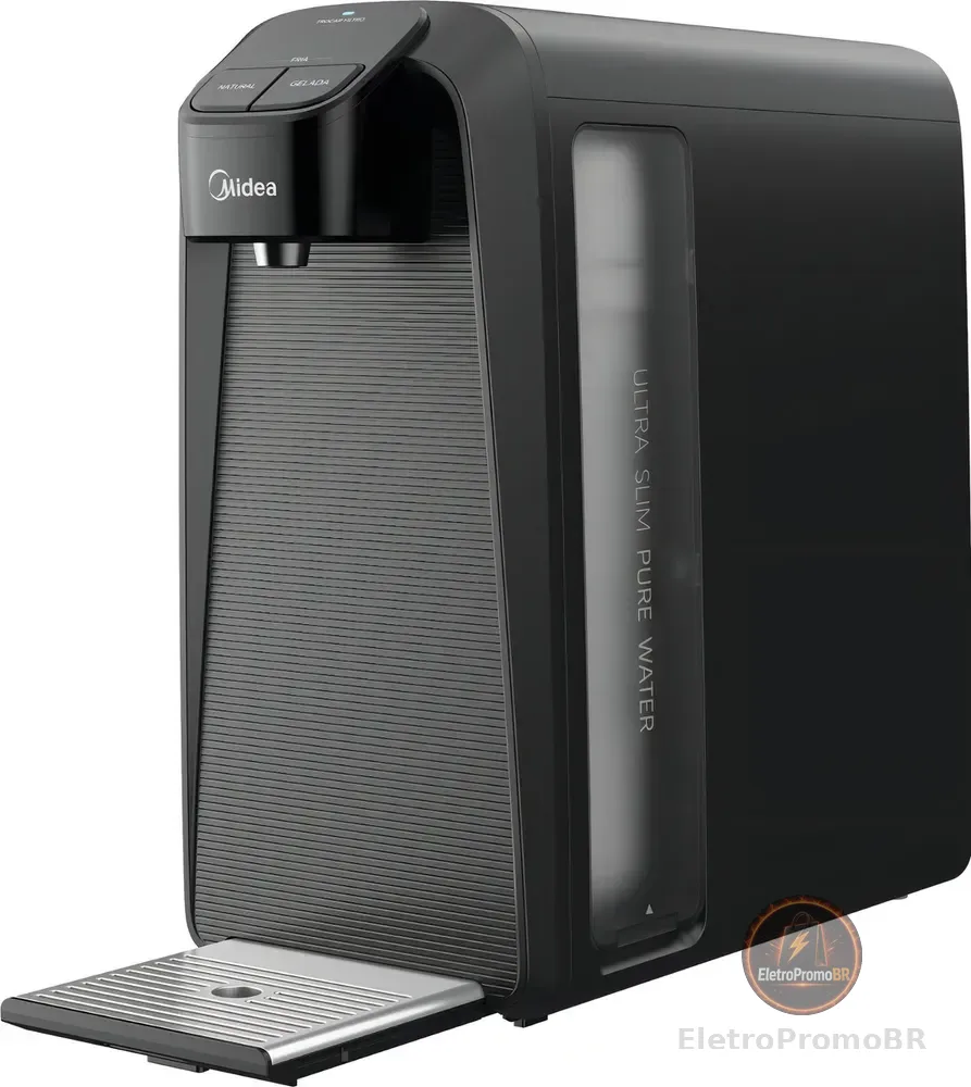 Purificador De Água Slimpure Bivolt Midea Cinza