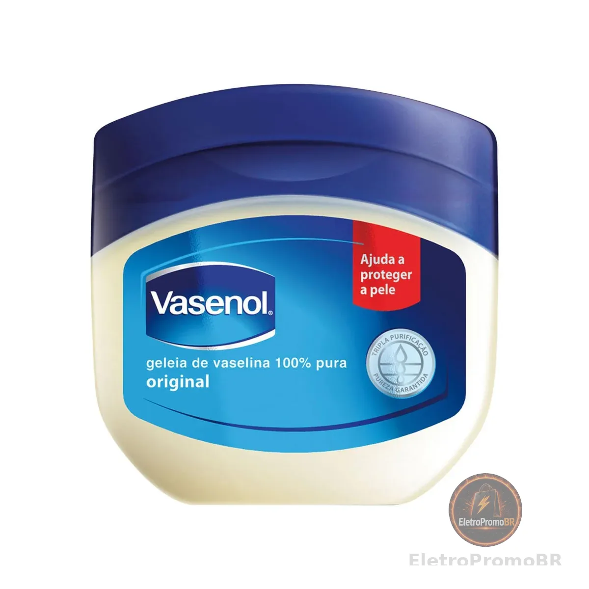 Vasenol Geleia de Vaselina Hidratante para Pele Ressecada