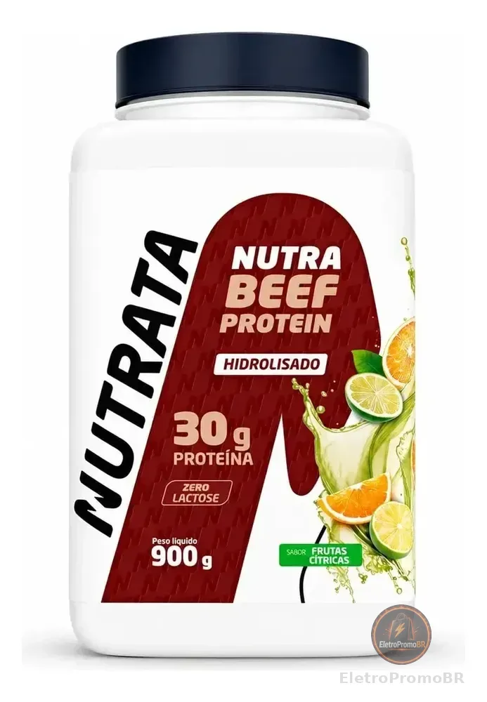 Beef Protein Frutas Citricas 900g - Nutrata Frutas Cítricas