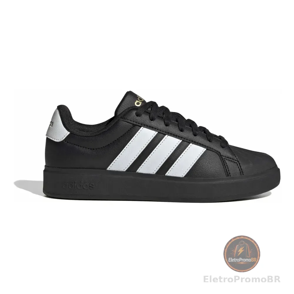 Tênis Feminino Streettalk adidas Cblack/ftwwht/goldmt Lisa 37 Br