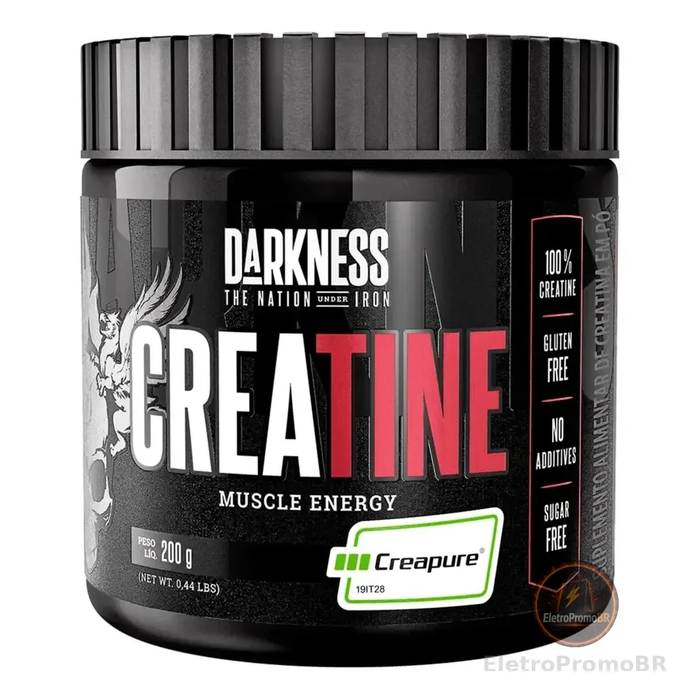 Creatina Creapure 200g Darkness Sem Sabor