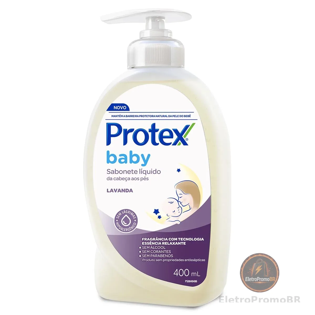 Sabonete Líquido para bebês Protex Baby Lavanda 400ml