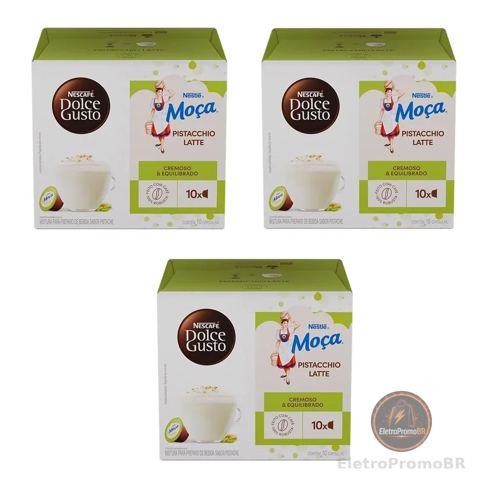 Nescafé Dolce Gusto Moça Pistacchio Latte 10 Capsulas