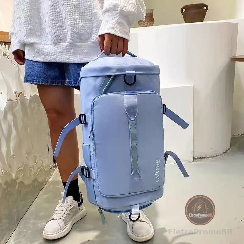 Bolsa Mala Esportiva Mochila Costa Transversal Fitness Treino Futebol Academia Impermeável JORGE