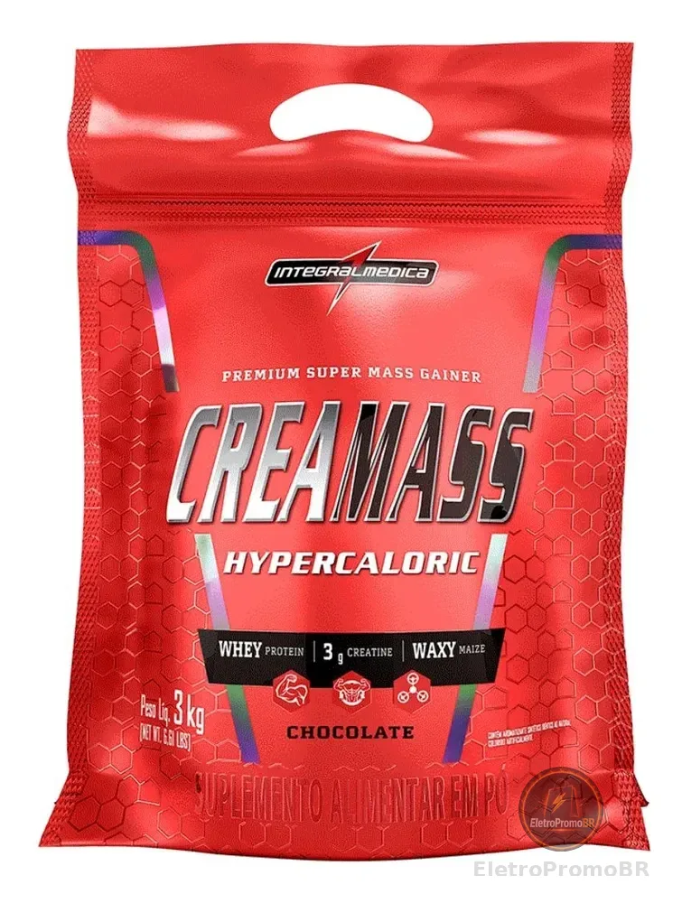 Creamass Hipercalórico Pouch Chocolate 3kg Integralmédica