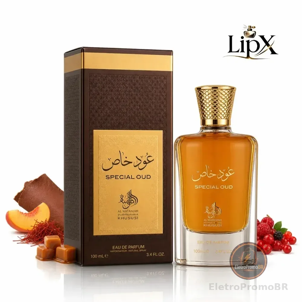 Perfume Arabe Special Oud Al Wataniah Masculino 100 Ml