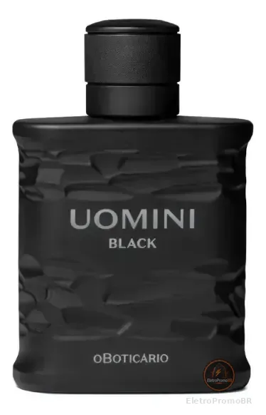 O Boticário Uomini Black EDT 100ml para masculino