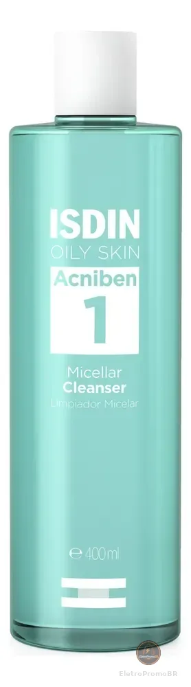 Acniben Água Micellar Cleanser 400ml Oleosa Dia/noite