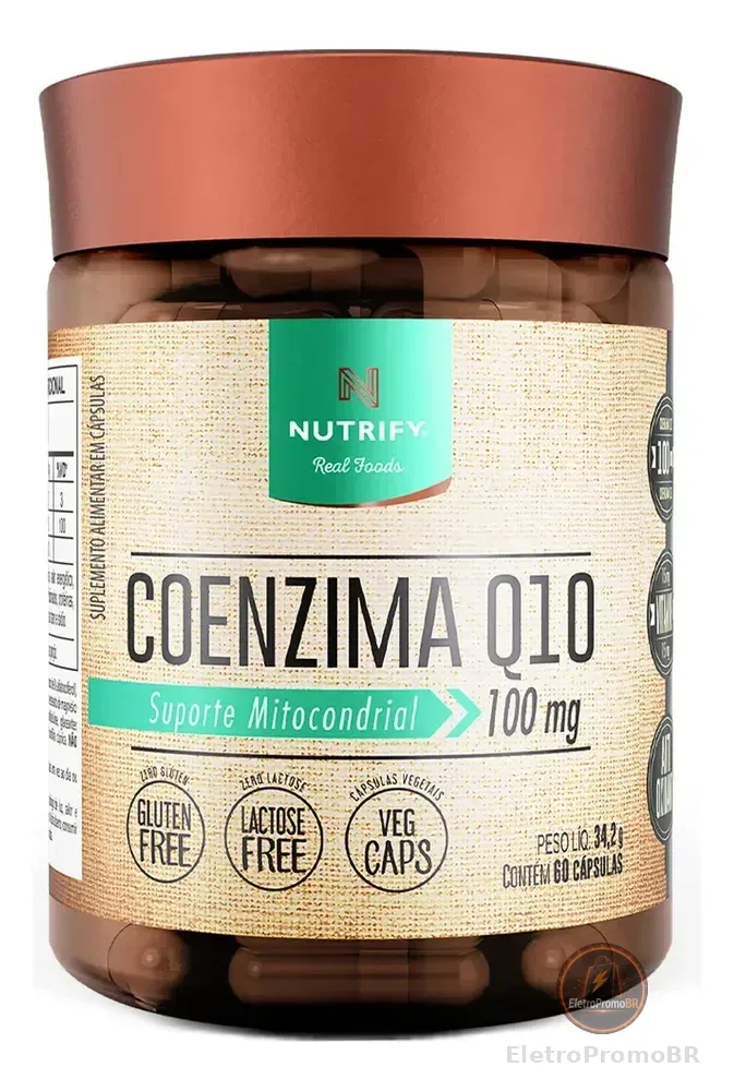 Coenzima Q10 - Nutrify 60 cápsulas