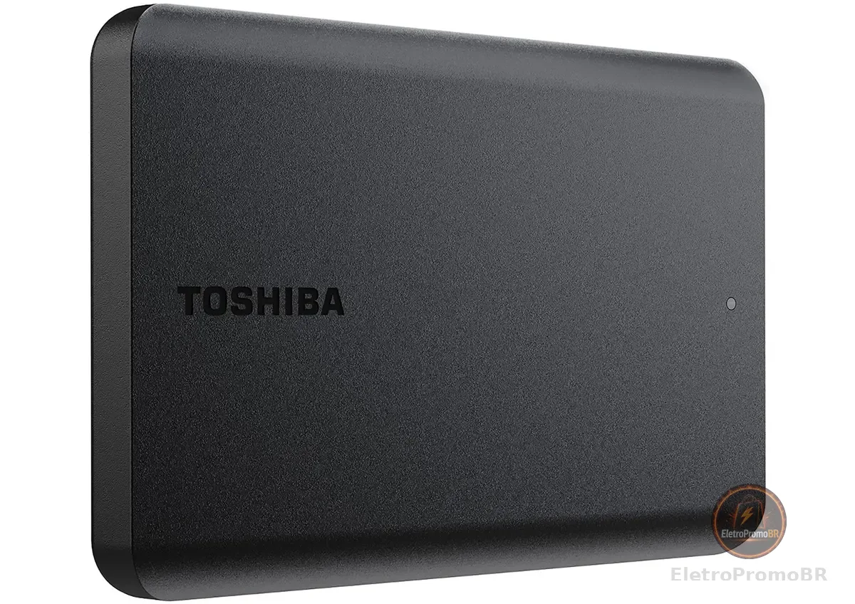 HD Externo Toshiba 1TB Canvio Basics Preto HDTB510XK3AA