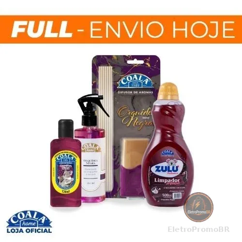 Kit os Favoritos Coala Orquídea Negra - 4 Itens